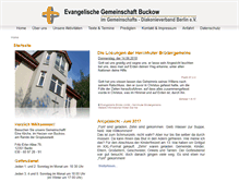 Tablet Screenshot of gemeinschaft-buckow.de